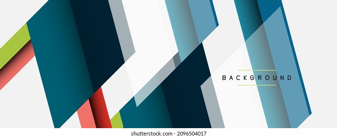 Background. Geometric diagonal square shapes and lines abstract composition. Vector illustration for wallpaper banner background or landing page