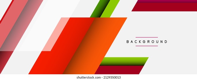 Background. Geometric diagonal square shapes and lines abstract composition. Vector illustration for wallpaper banner background or landing page