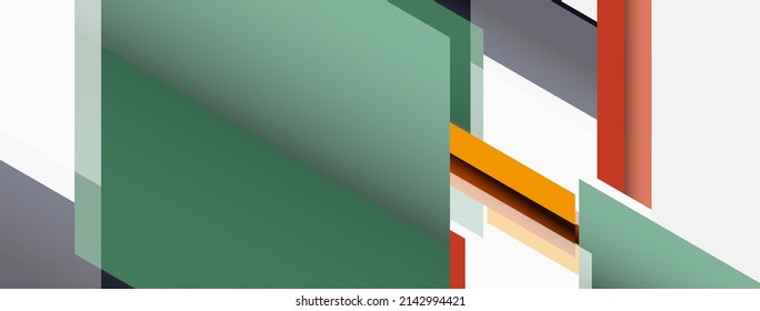Background. Geometric diagonal square shapes and lines abstract composition. Vector illustration for wallpaper banner background or landing page