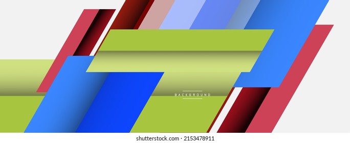 Background. Geometric diagonal square shapes and lines abstract composition. Vector illustration for wallpaper banner background or landing page