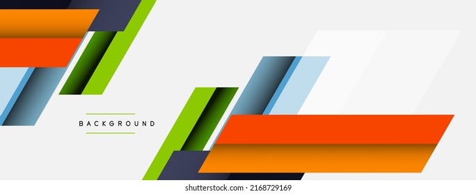 Hintergrund. Geometrisches diagonales Quadrat Formen und Linien abstrakte Zusammensetzung. Vektorgrafik für Bildschirmhintergrund oder Landeeite