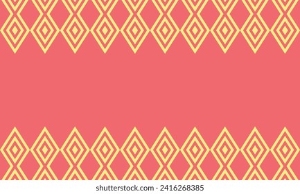 Patrón vectorial gráfico mínimo de mosaico de diamante geométrico de fondo