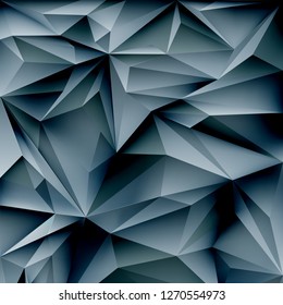 Background of geometric lines, shards
