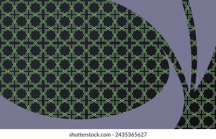 background with geometric ornament islamic. vector illustration. design for printing on fabric or paper.