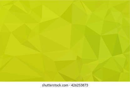 Background geometric pattern Green , yellow, bright