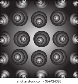 Background geometric pattern in monochrome colors. Black and white gradient pattern. Vector.