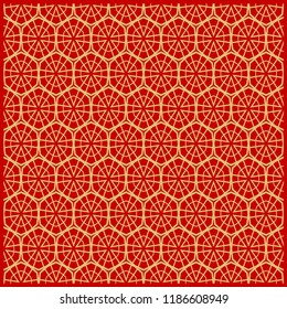 background, geometric pattern with ornate lace frame. illustration. for Scarf Print, Fabric, Covers, Scrapbooking, Bandana, Pareo, Shawl
