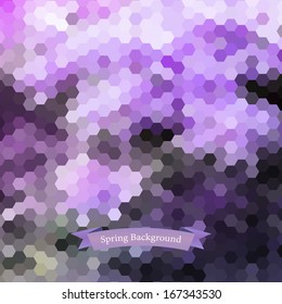 Background geometric pattern. Summer or spring theme. vector illustration