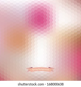 Background geometric pattern. Summer or spring theme. vector illustration 