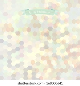 Background geometric pattern. Summer or spring theme. vector illustration 