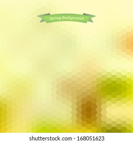 Background geometric pattern. Summer or spring theme. vector illustration