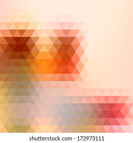 Background geometric pattern. Summer or spring theme. Geometric background with place for your text. Colorful mosaic banner. Retro pattern of geometric shapes. vector illustration 