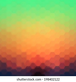 Background geometric pattern. Summer or spring theme. vector illustration 