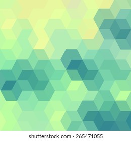 Background geometric pattern. Summer or spring theme. vector illustration