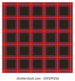 Background of geometric patterns for a Scottish fabric