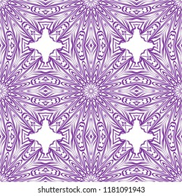 background, geometric seamless pattern with ornate lace frame