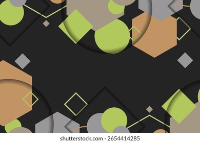 Background with geometric shape. Vector illustration background.