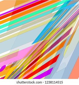 Background from geometric shapes