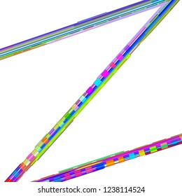 Background from geometric shapes