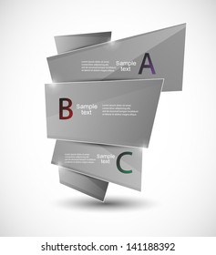 Background of geometric shapes