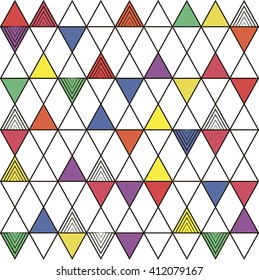 Background with geometric shapes