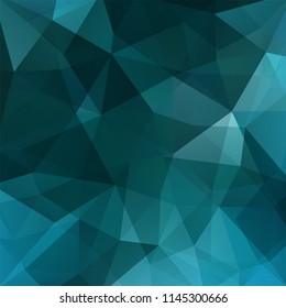 Background of geometric shapes. Blue mosaic pattern. Vector EPS 10. Vector illustration