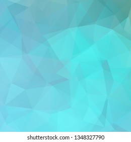 Background of geometric shapes. Blue mosaic pattern. Vector EPS 10. Vector illustration