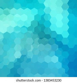 Background of geometric shapes. Blue mosaic pattern. Vector EPS 10. Vector illustration
