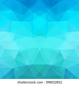 Background of geometric shapes. Blue mosaic pattern. Vector EPS 10. Vector illustration
