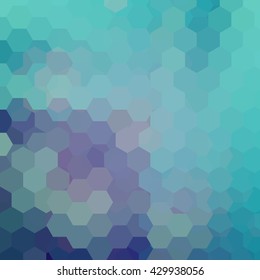 Background of geometric shapes. Blue mosaic pattern. Vector EPS 10. Vector illustration