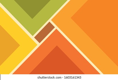Background of geometric shapes, bright colored mold to create an abstract image
