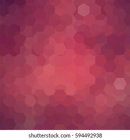 Background of geometric shapes. Brown mosaic pattern. Vector EPS 10. Vector illustration