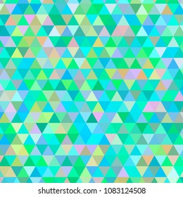 Background of geometric shapes. Colorful mosaic pattern. Triangle. Geometric abstract polygonal background design