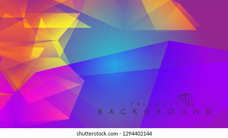 Background of geometric shapes. Colorful mosaic pattern. Vector EPS 10. Vector illustration.