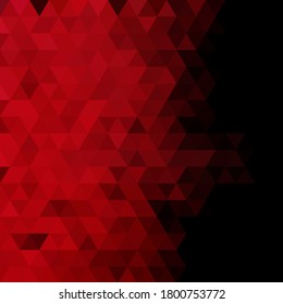 Background of geometric shapes. Colorful mosaic pattern. Retro triangle corner background