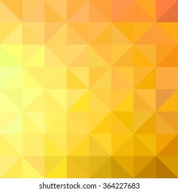 Background of geometric shapes. Colorful mosaic pattern. Retro triangle background