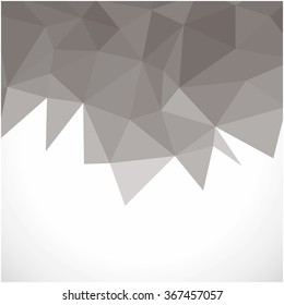 Background of geometric shapes. Colorful mosaic pattern. Triangle background