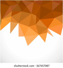 Background of geometric shapes. Colorful mosaic pattern. Triangle background