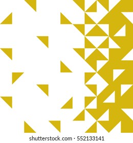 Background of geometric shapes. Colorful mosaic pattern. Triangle