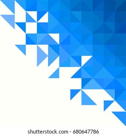 Background of geometric shapes. Colorful mosaic pattern. Triangle