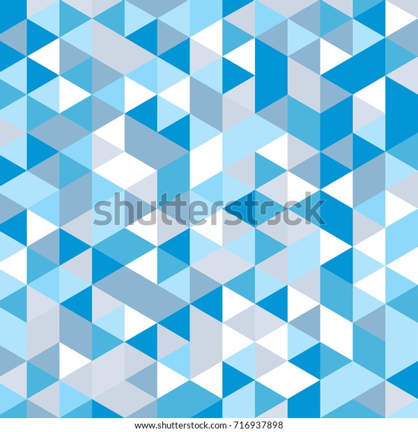 Background Geometric Shapes Colorful Mosaic Pattern Stock Vector ...