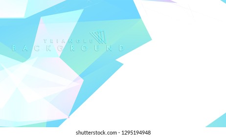 Background of geometric shapes. Colorful triangle pattern. Vector EPS 10. Blue, pink, purple colors . Vector illustration.