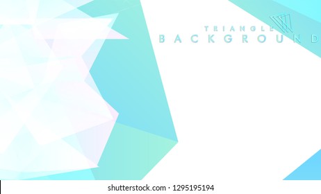 Background of geometric shapes. Colorful triangle pattern. Vector EPS 10. Blue, pink, purple colors . Vector illustration.