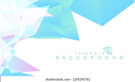 Background of geometric shapes. Colorful triangle pattern. Vector EPS 10. Blue, pink, purple colors . Vector illustration.