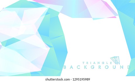 Background of geometric shapes. Colorful triangle pattern. Vector EPS 10. Blue, pink, purple colors . Vector illustration.