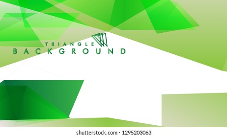 Background of geometric shapes. Colorful triangle pattern. Vector EPS 10. Vector illustration. green , yellow, gray , white