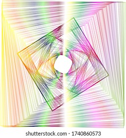 background geometric shapes of different gradient colors