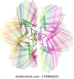 background geometric shapes of different gradient colors