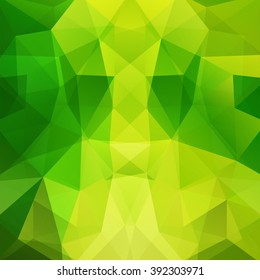 Fondo de formas geométricas. Patrón de mosaico verde. EPS vectorial 10. Ilustración del vector