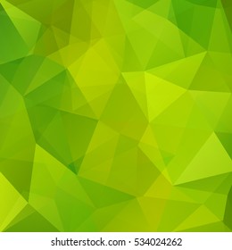 Background of geometric shapes. Green mosaic pattern. Vector EPS 10. Vector illustration